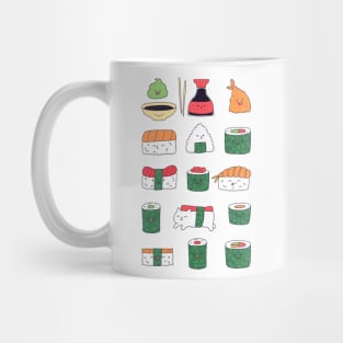 Kawaii Sushi Mug